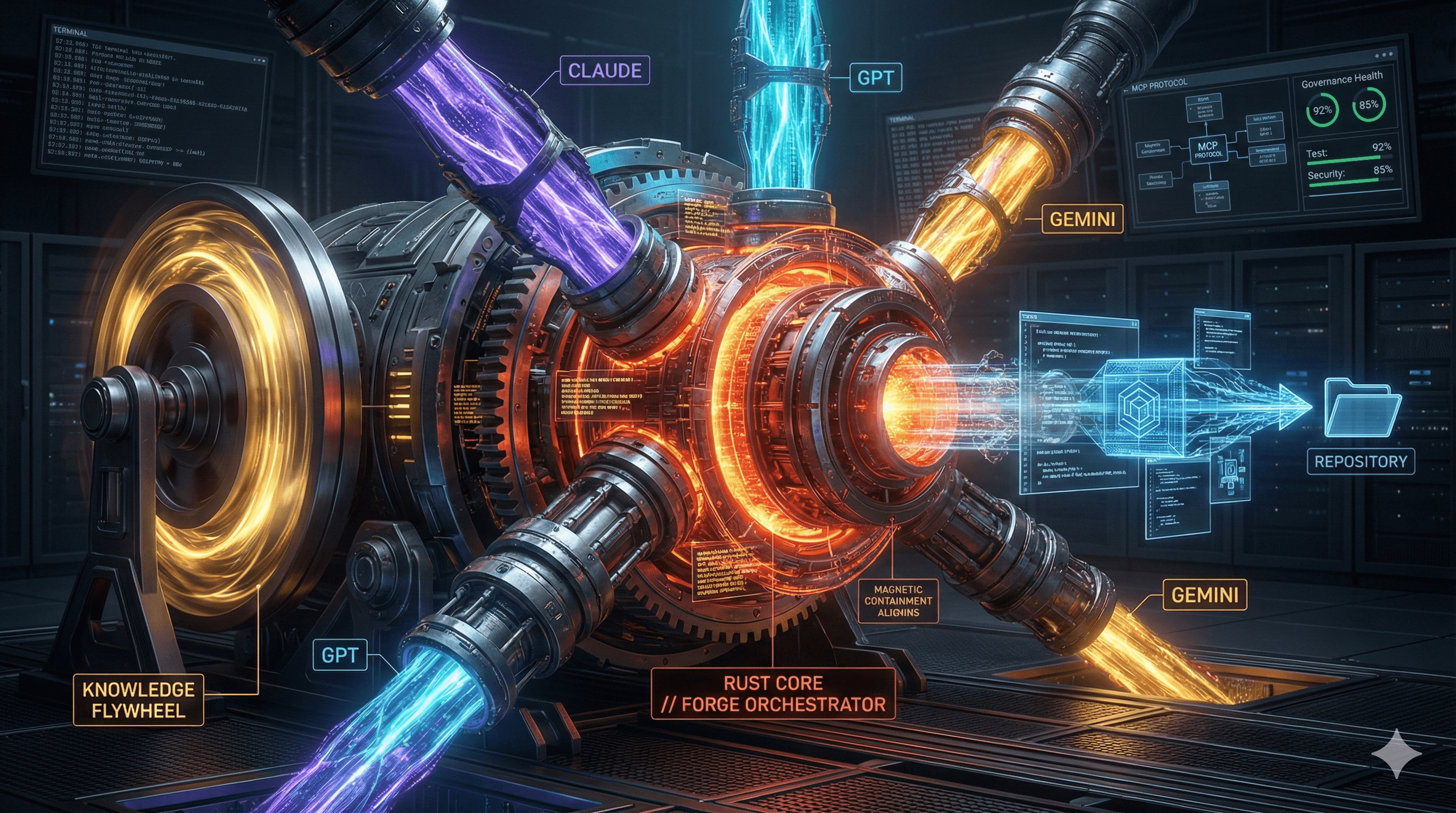 The Forge Whitepaper: Multi-AI Orchestration for Software Development